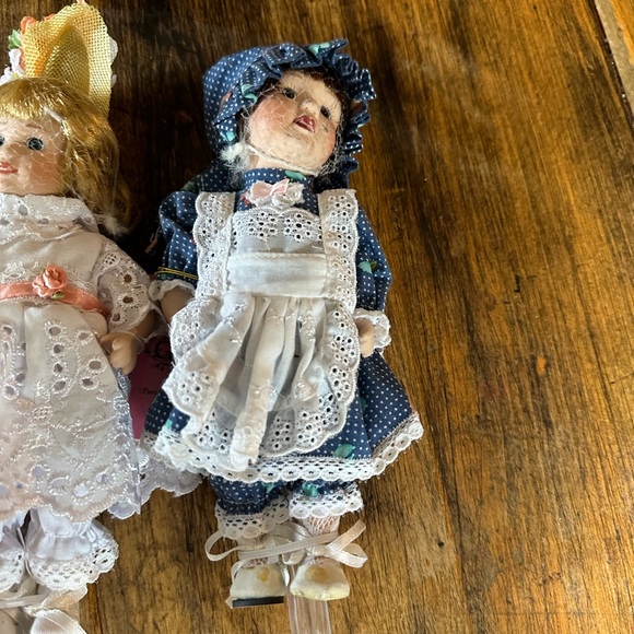Vintage 9” Porcelain Dolls Paradise Galleries Set of 4 - Picture 5 of 9